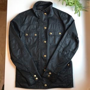 Black Jcrew Downtown Field Jacket- barely worn!